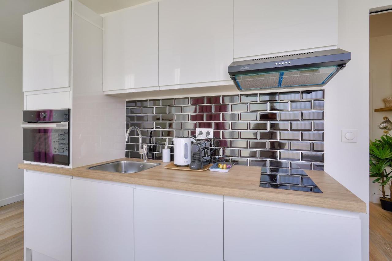 פריז Sweet Apartment In The Heat Of The 15Th מראה חיצוני תמונה